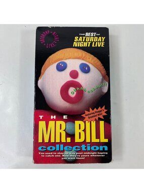 The Mr. Bill Collection VHS Best Of Saturday Night Live Comedy Ohh No! Pre-Owned